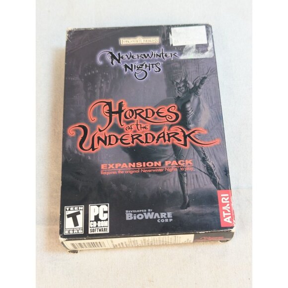 Dungeon Dragons Realms Neverwinter Nights Hordes of the Underdark Expansion Game - Picture 2 of 16
